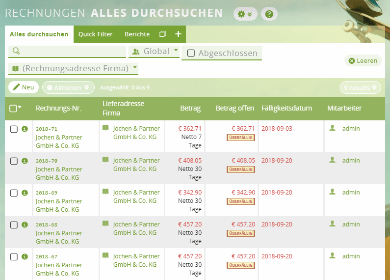 Eingangsrechnungen verwalten excel