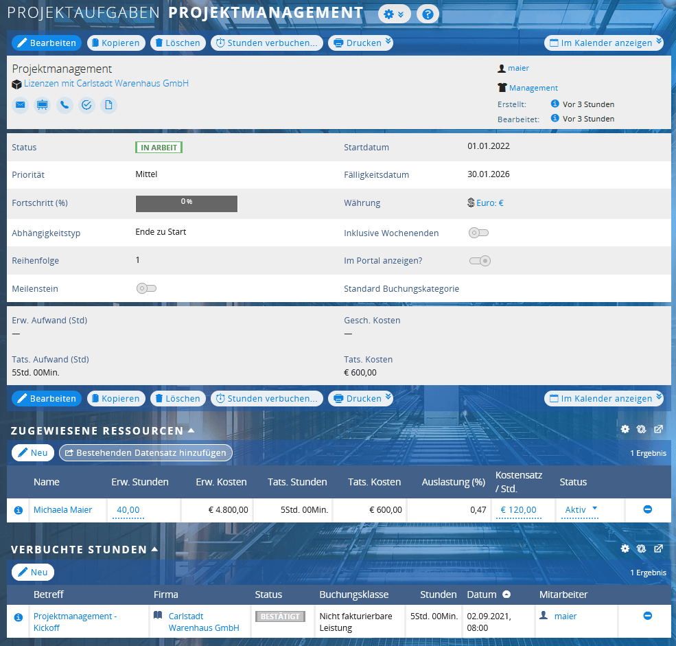 CRM für IT-Projektmanagement